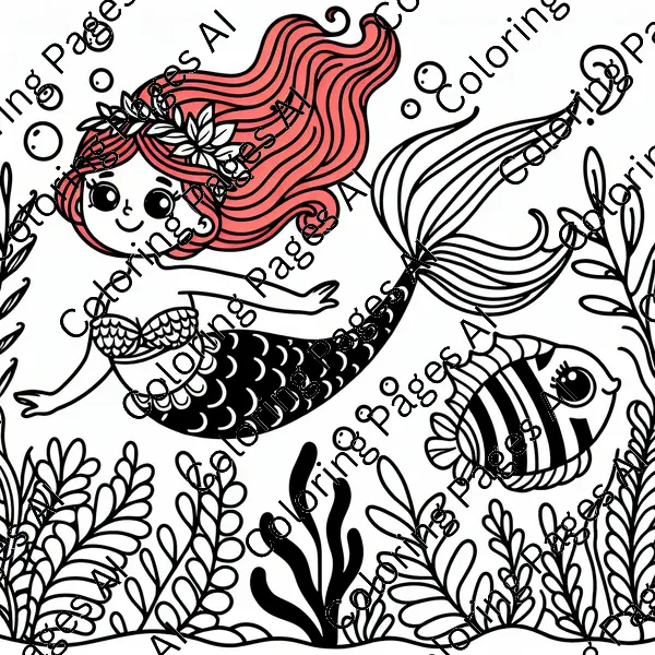 ariel-desenho-para-colorir
