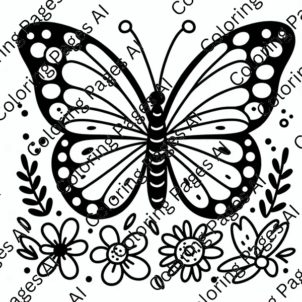 desenho-para-colorir-borboleta