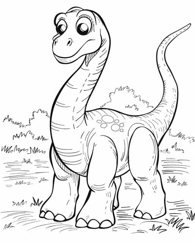 desenho-para-colorir-dinossauros