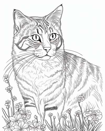 desenho-para-colorir-gato