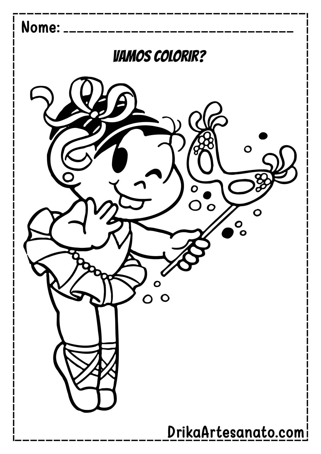desenho-para-colorir-sobre-o-carnaval