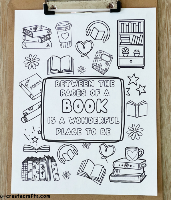 book coloring page