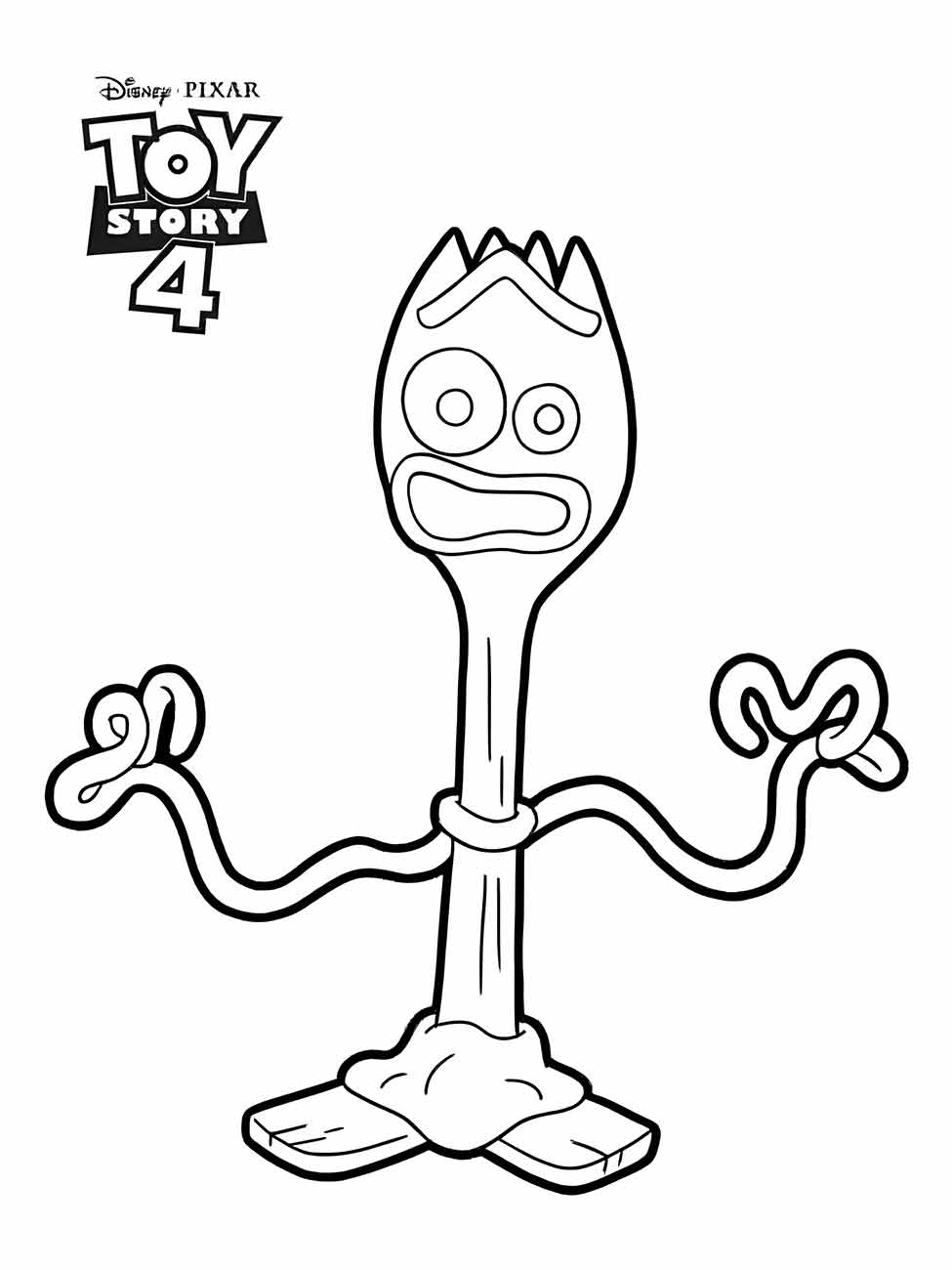 desenho para colorir toy story