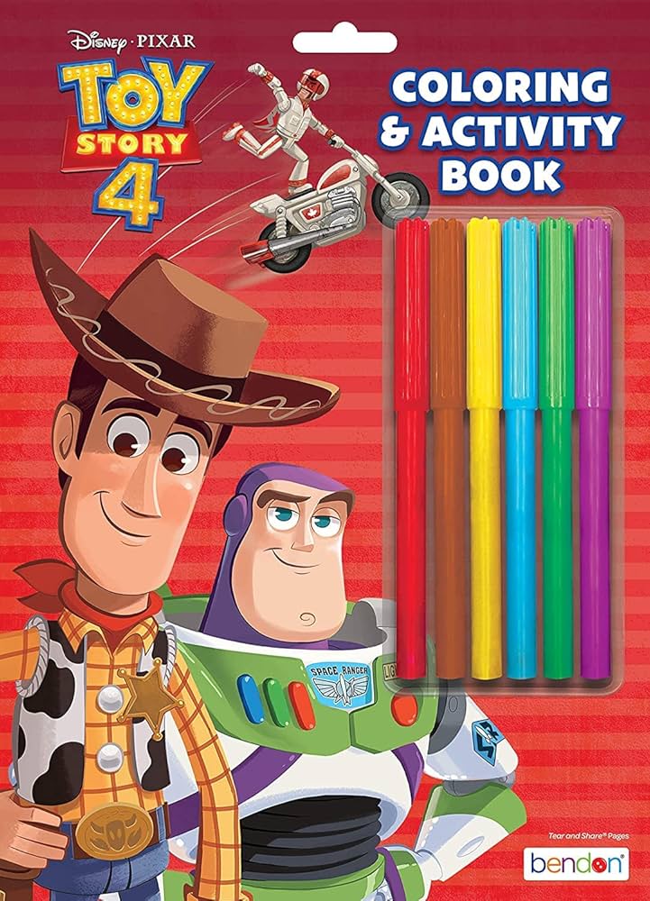 coloring page toy story