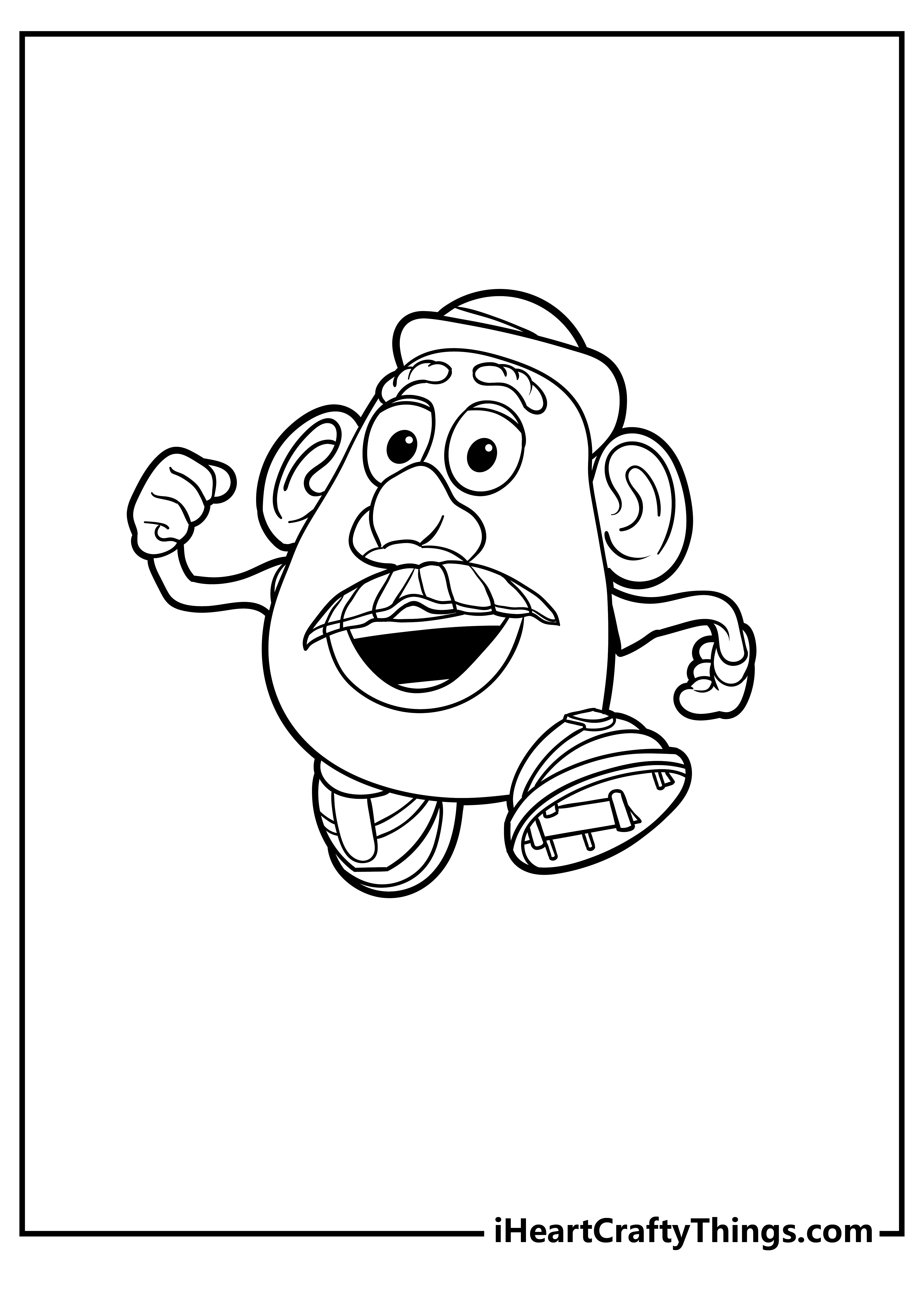 coloring page toy story
