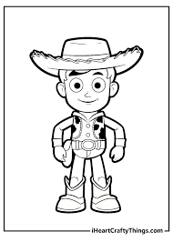 coloring page toy story