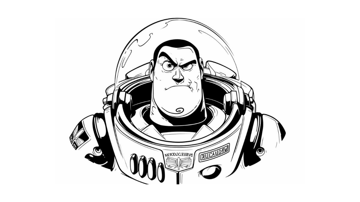 desenho para colorir toy story