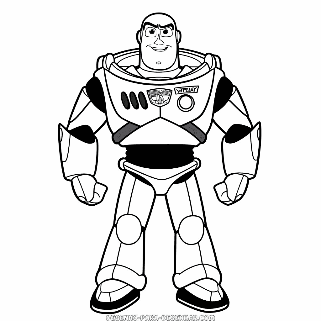desenho para colorir toy story